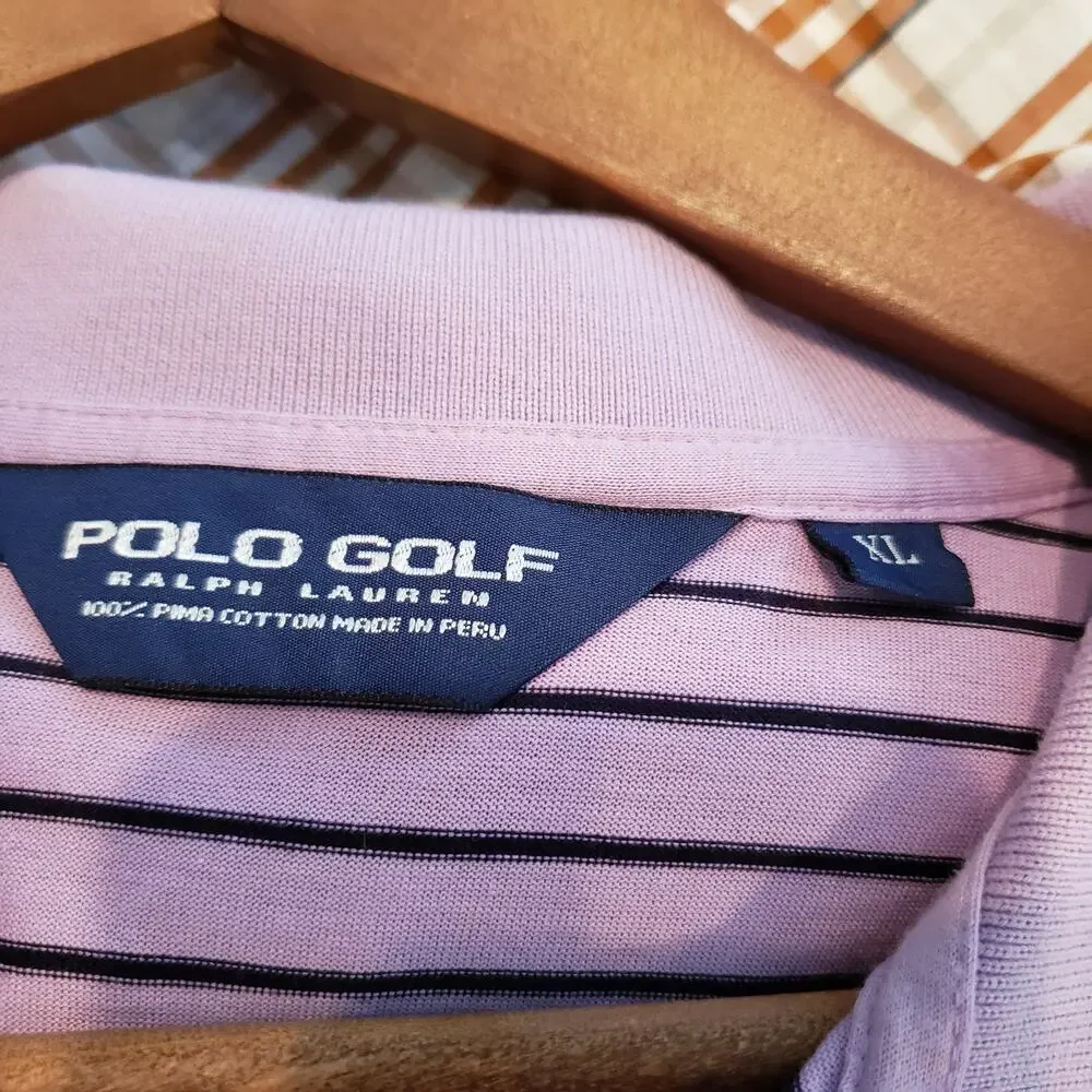 Polo Golf Striped Polo - XL